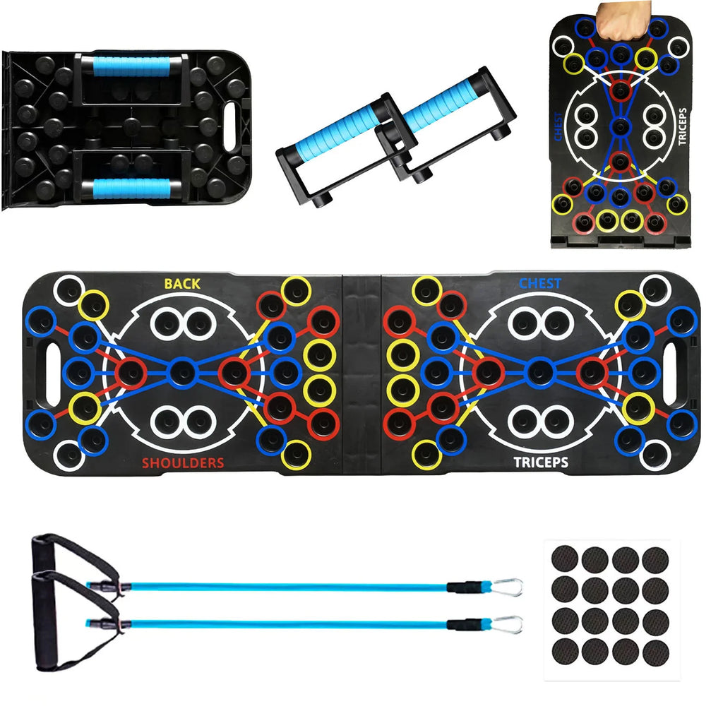 Push Up Support Board Multifunctional Exercise Chest and Abdominal Muscle Training Board for Home Fitness
