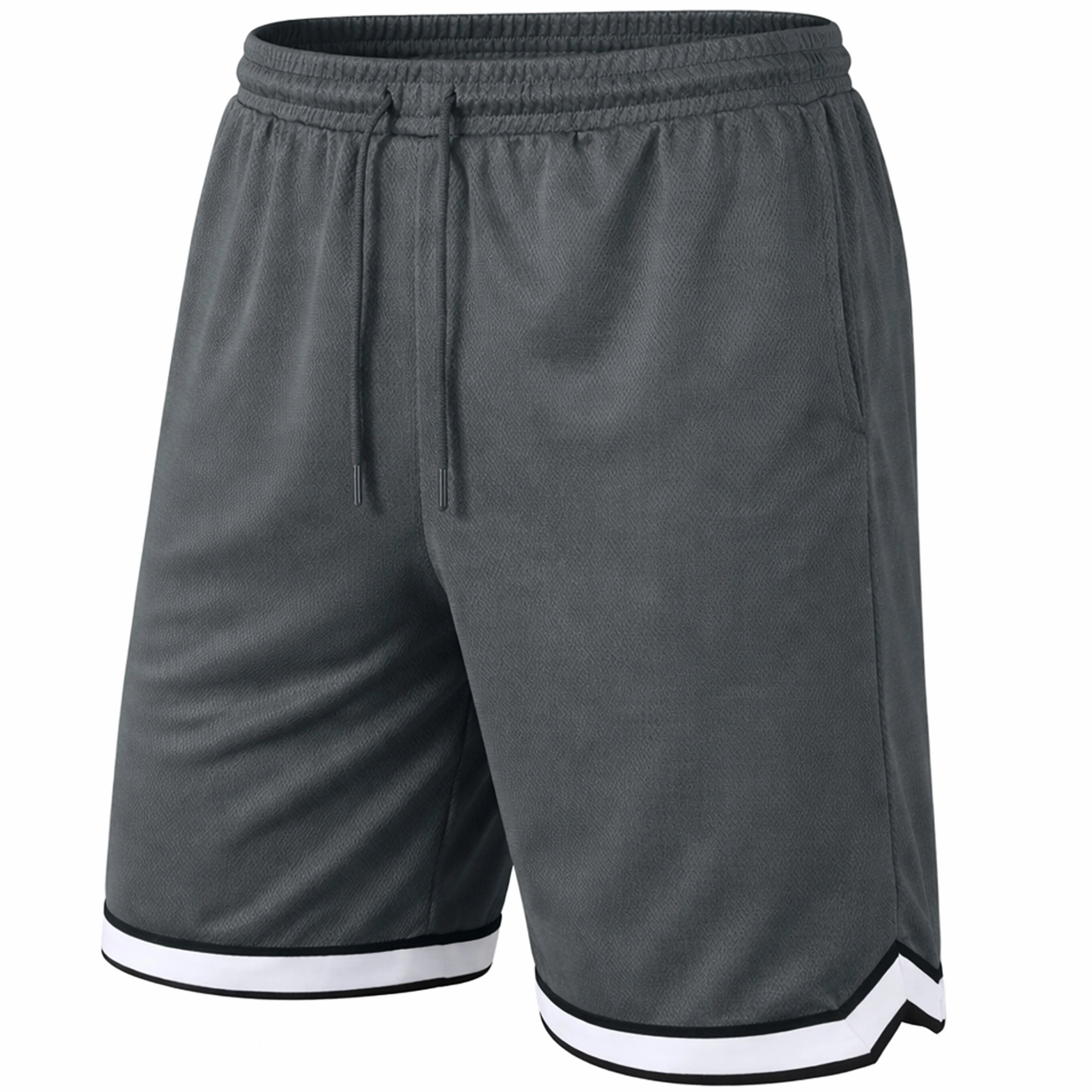 Men's Lightweight Breathable Moisture Wicking Mesh Atheletic Shorts with Pockets