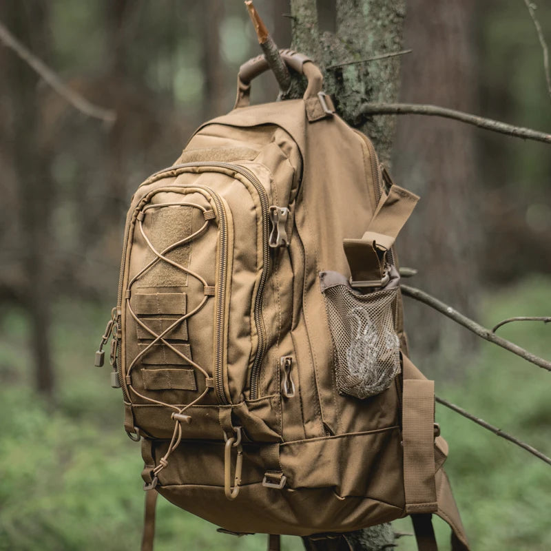 65L Outdoor Tactical Backpack Men’s Hiking Bag Large Capacity Military Army Travel Camping Rucksack