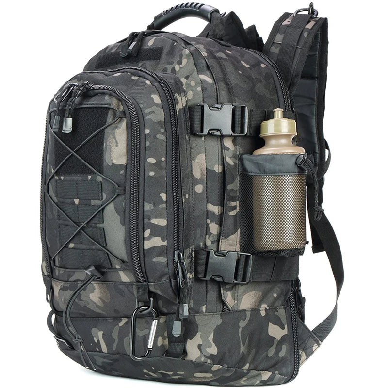 60L Military Tactical Backpack Army Molle Assault Rucksack Outdoor Travel Hiking Camping Hunting Rucksack for Men