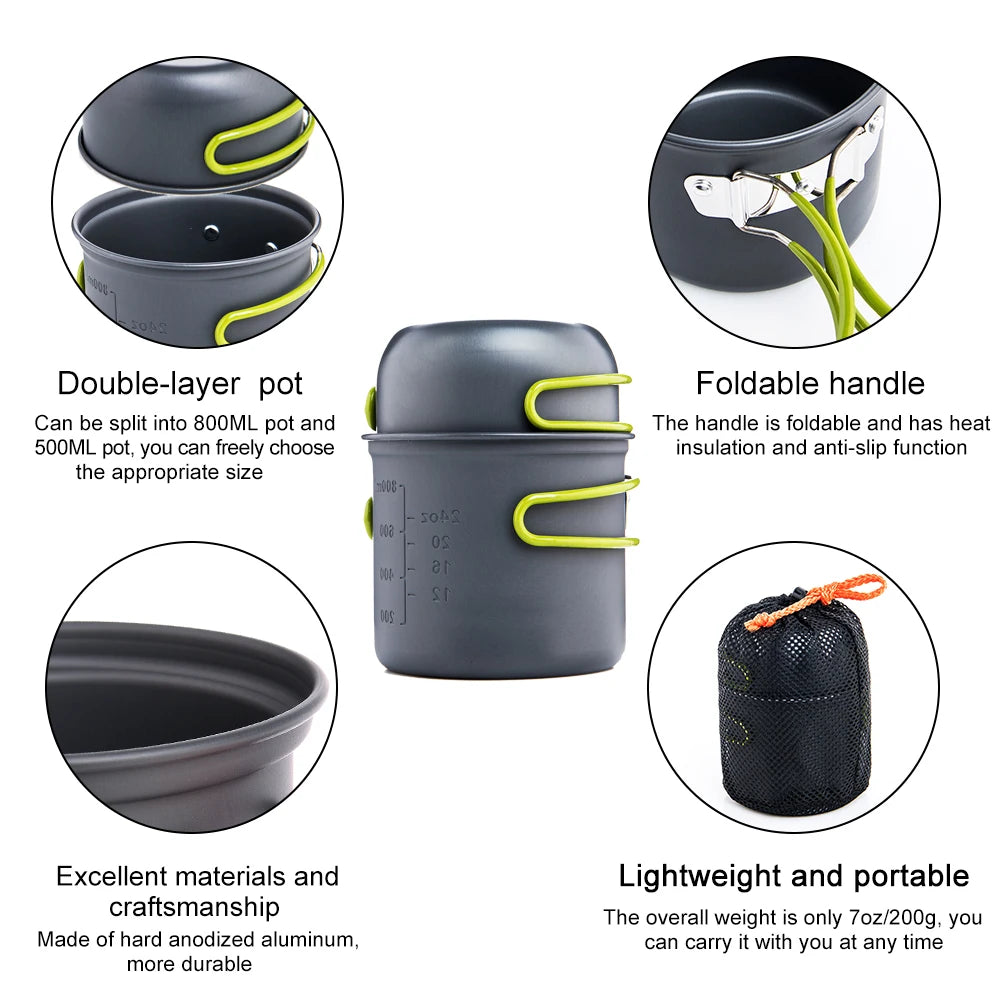Ultralight Outdoor Pot Set