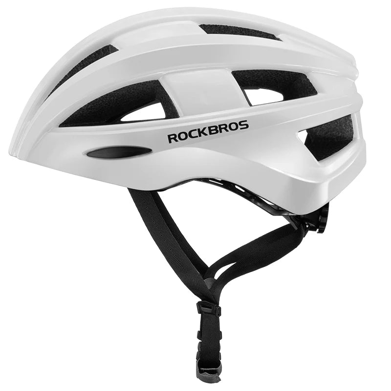 Bicycle Helmet with LED Rear Light Rechargeable Integrally Molded Cycling Helmet for MTB and Road Bike Riding