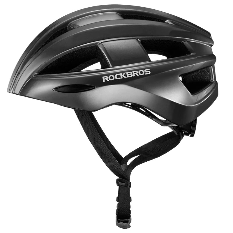Bicycle Helmet with LED Rear Light Rechargeable Integrally Molded Cycling Helmet for MTB and Road Bike Riding