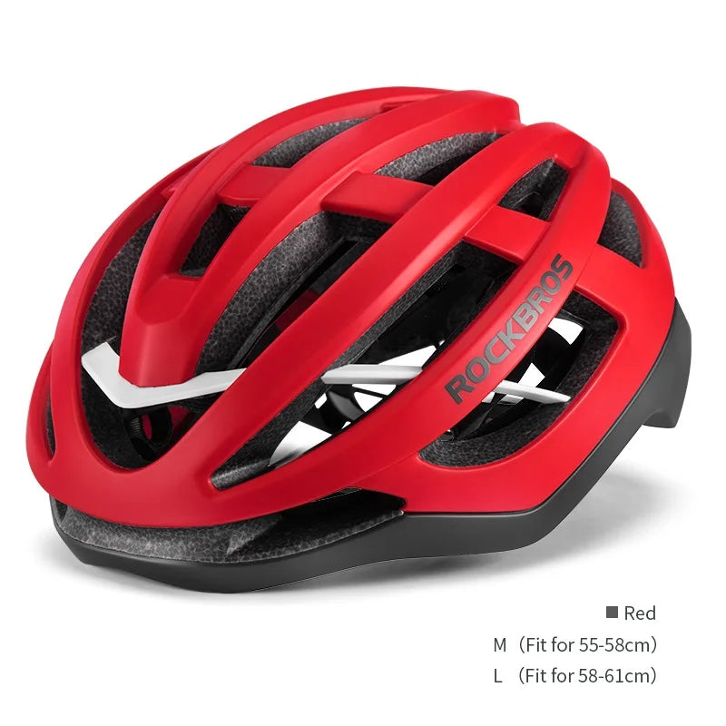 Bicycle Helmet Breathable Ultralight Integrally Molded Unisex Shockproof Adjustable Road Bike Helmet Cycling Equipment