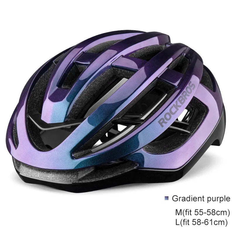 Bicycle Helmet Breathable Ultralight Integrally Molded Unisex Shockproof Adjustable Road Bike Helmet Cycling Equipment