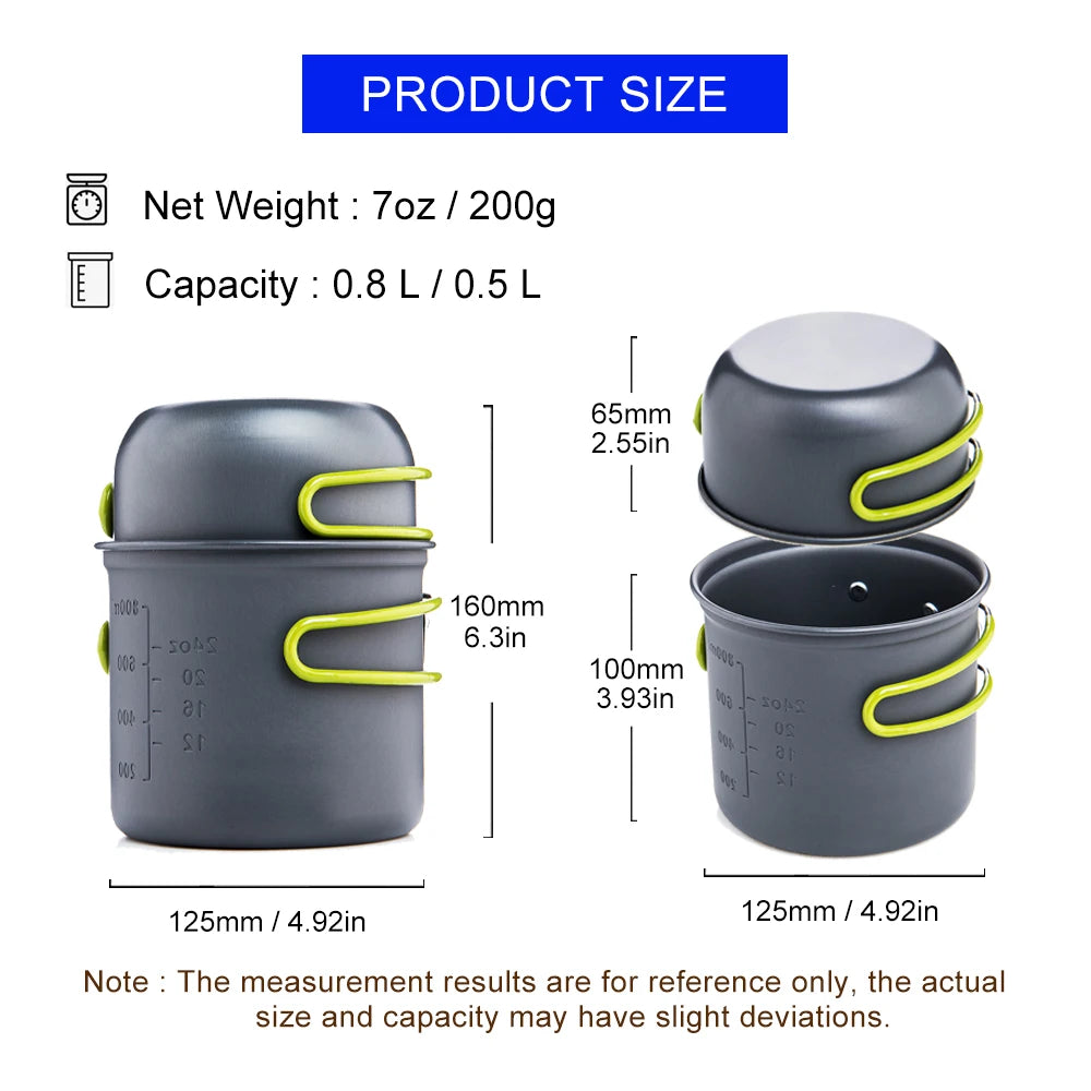 Ultralight Outdoor Pot Set