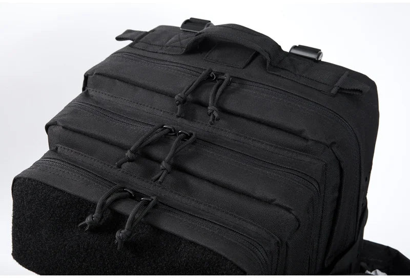 45L Tactical Backpack Survival Bag Hunting MOLLE Backpack Gym Men EDC Outdoor Hiking Rucksack with Bottle Holder