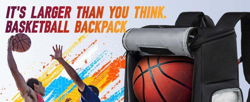Football Backpack Men Basketball Backpack Outdoor Soccer Storage Bag Training Sports Knapsack with Shoe Compartment
