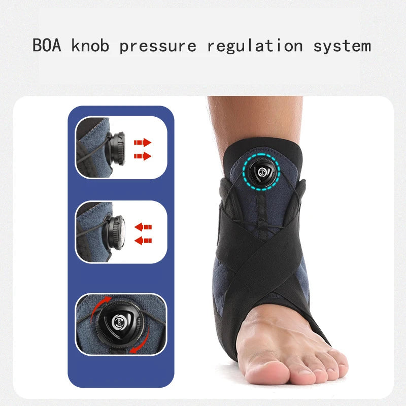 Ankle Brace for Sprained Ankle Support with Side Stabilizers