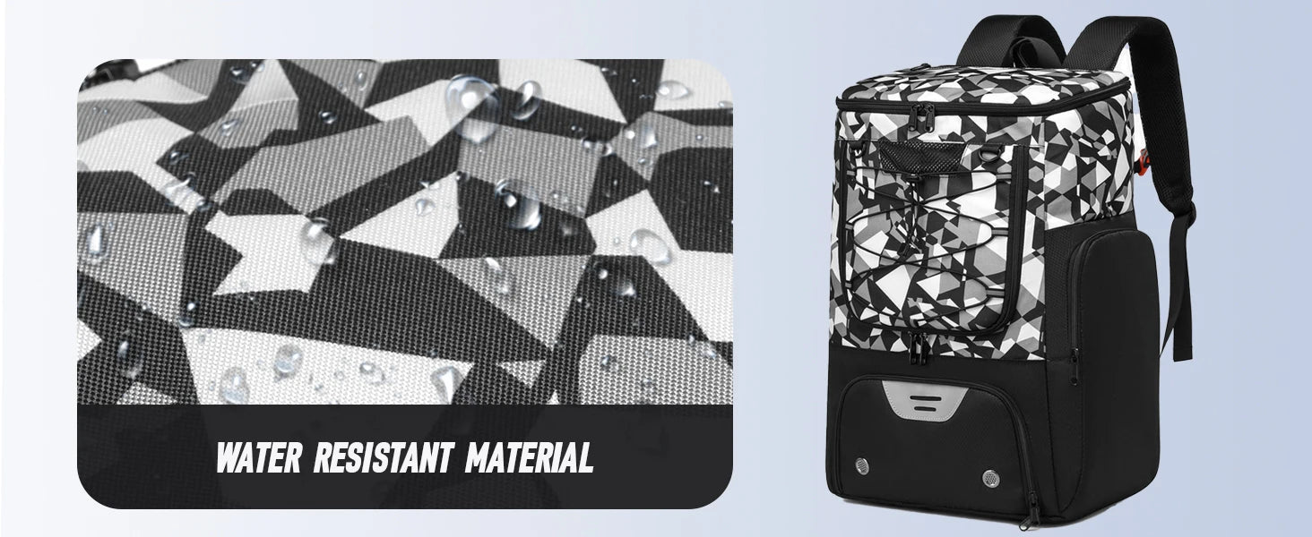 Football Backpack Men Basketball Backpack Outdoor Soccer Storage Bag Training Sports Knapsack with Shoe Compartment