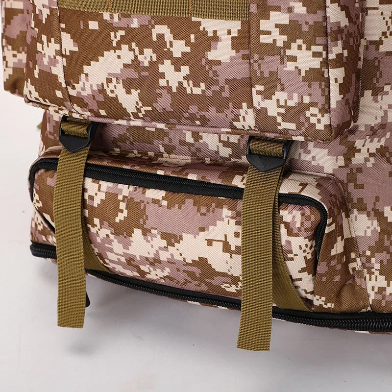 Large 80L 100L Mountaineering Backpack for Hiking Camping Travel and Tactical Outdoor Use