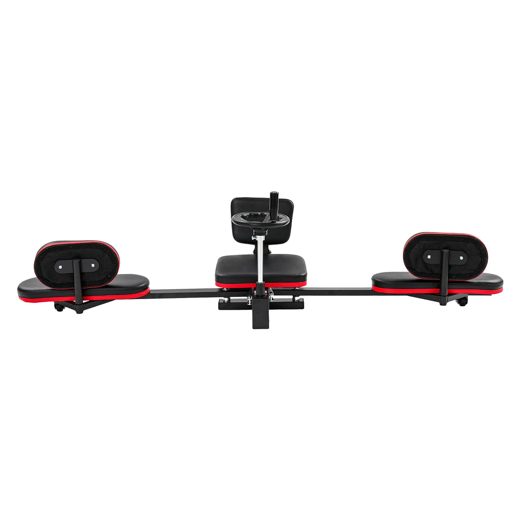 Adjustable Leg Stretching Trainer 180° Split Machine for Ballet Dance Gymnastics 264lbs Capacity with PU Cushion and Wheels