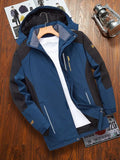 Men’s Winter Parka Windbreak Plus Thick Warm Windproof Fur Coat Military Style Hooded Anorak Men’s Winter Jacket