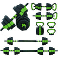 66 lb / 88 lb 4‑in‑1 Adjustable Kettlebell and Dumbbell Set, Converts to Kettlebells, Barbell, and Push‑Up Stands for Home and Gym Training