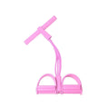Multi‑Function Resistance Band Set 4 Tubes for Intense Workout NBR Comfort Handles for Office Living Room Bedroom Use
