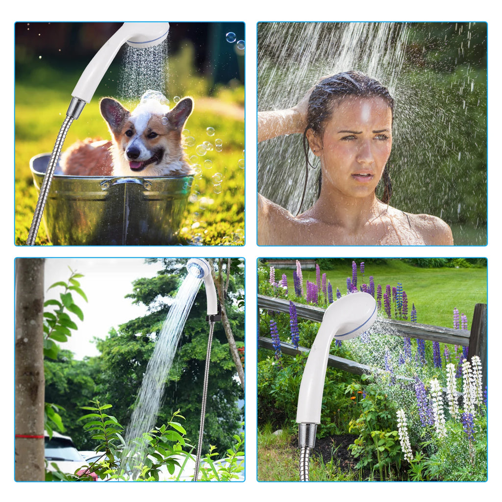USB Rechargeable Electric Shower Pump