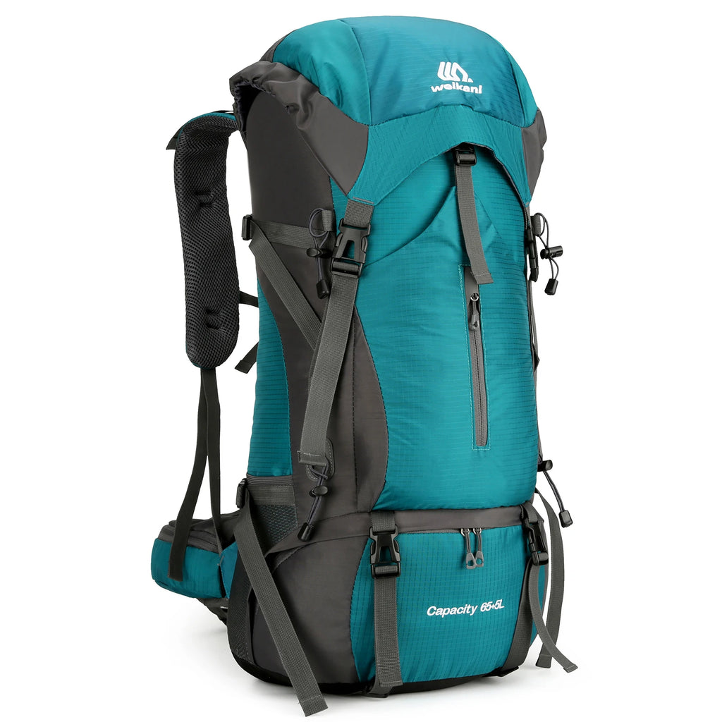 70L Hiking Backpack Camping Climbing Rucksack Travel Trekking Mountaineering Bag Outdoor Sports Waterproof Backpack