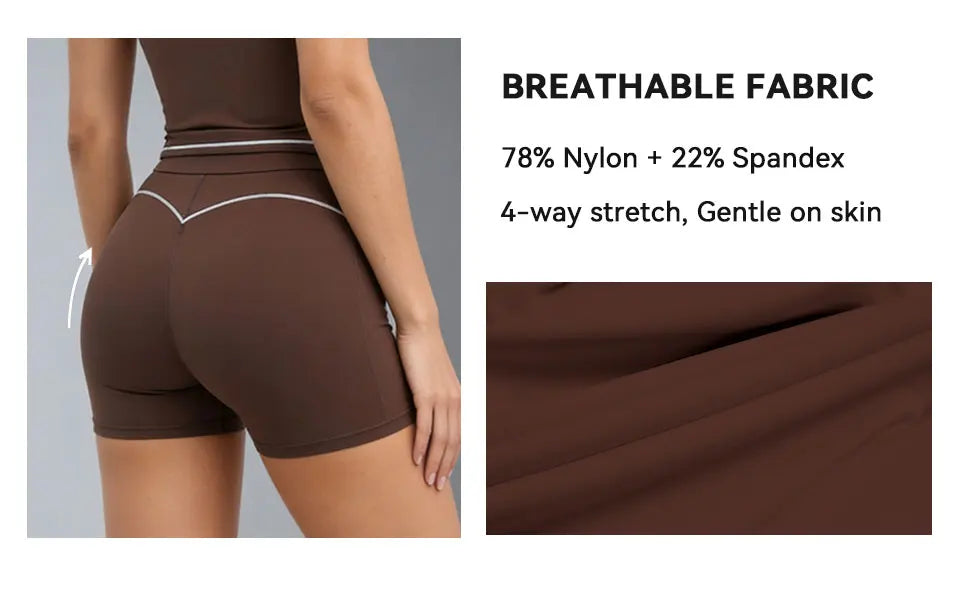 2‑Piece Yoga Set Racing Vest and Shorts with Removable Pads and 4‑Way Stretch Fitness Fabric