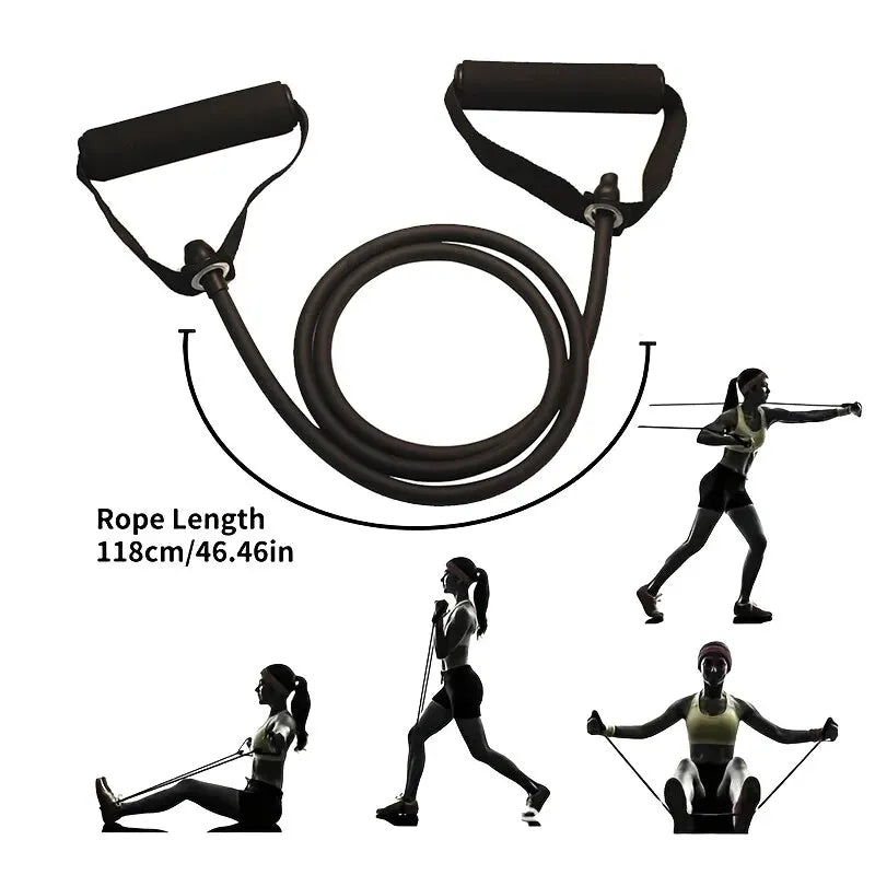 Resistance Bands with Handles Exercise Bands Workout Bands with Handles for Men Women Strength Training Equipment at Home