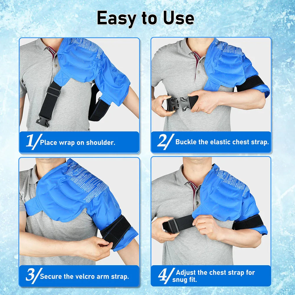 Hot/Cold Therapy Support Brace for Shoulder
