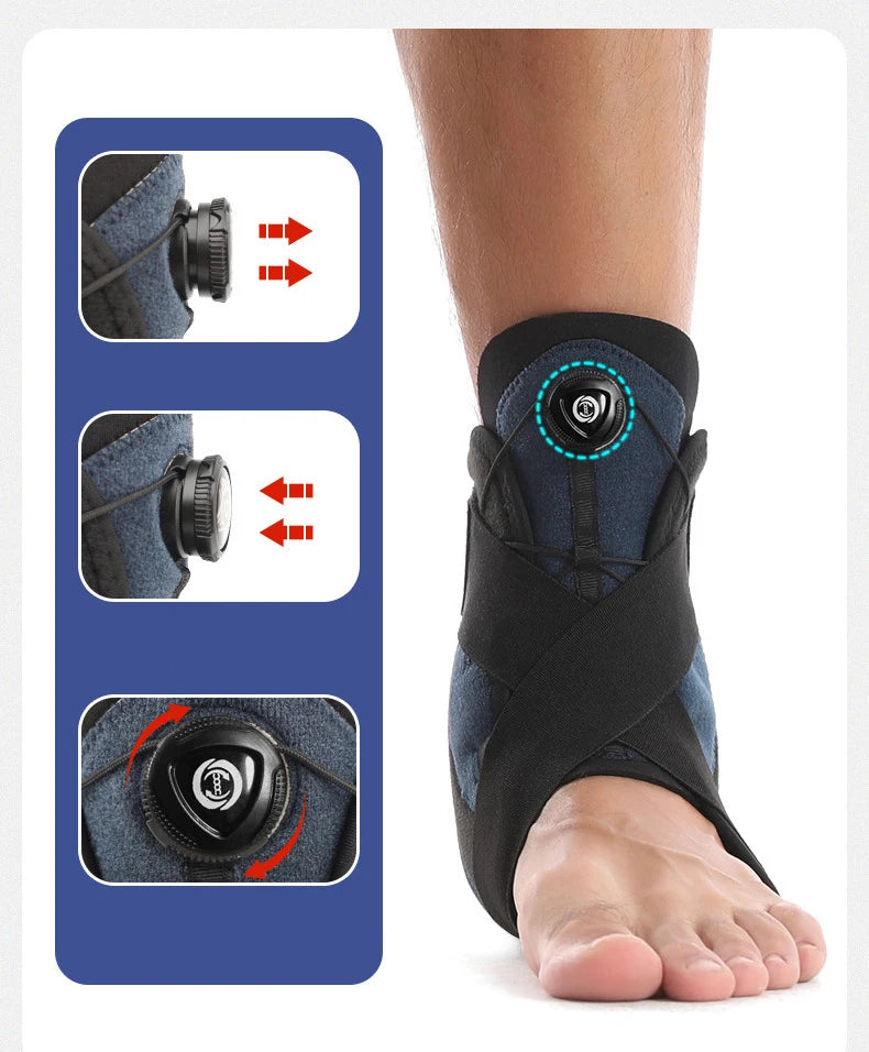 Ankle Brace for Sprained Ankle Support with Side Stabilizers