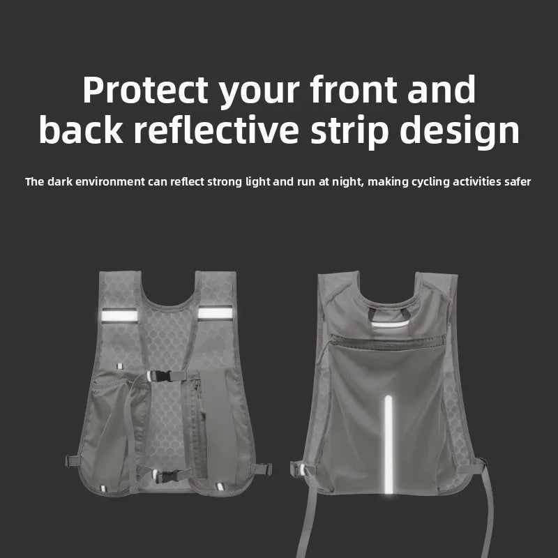 Lightweight Hiking/Running/Biking Vest With Phone Storage Pocket
