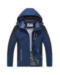 Men’s Waterproof Hiking Jacket Large Size Windproof Outdoor Windbreaker for Camping Hunting Running Trekking Fishing