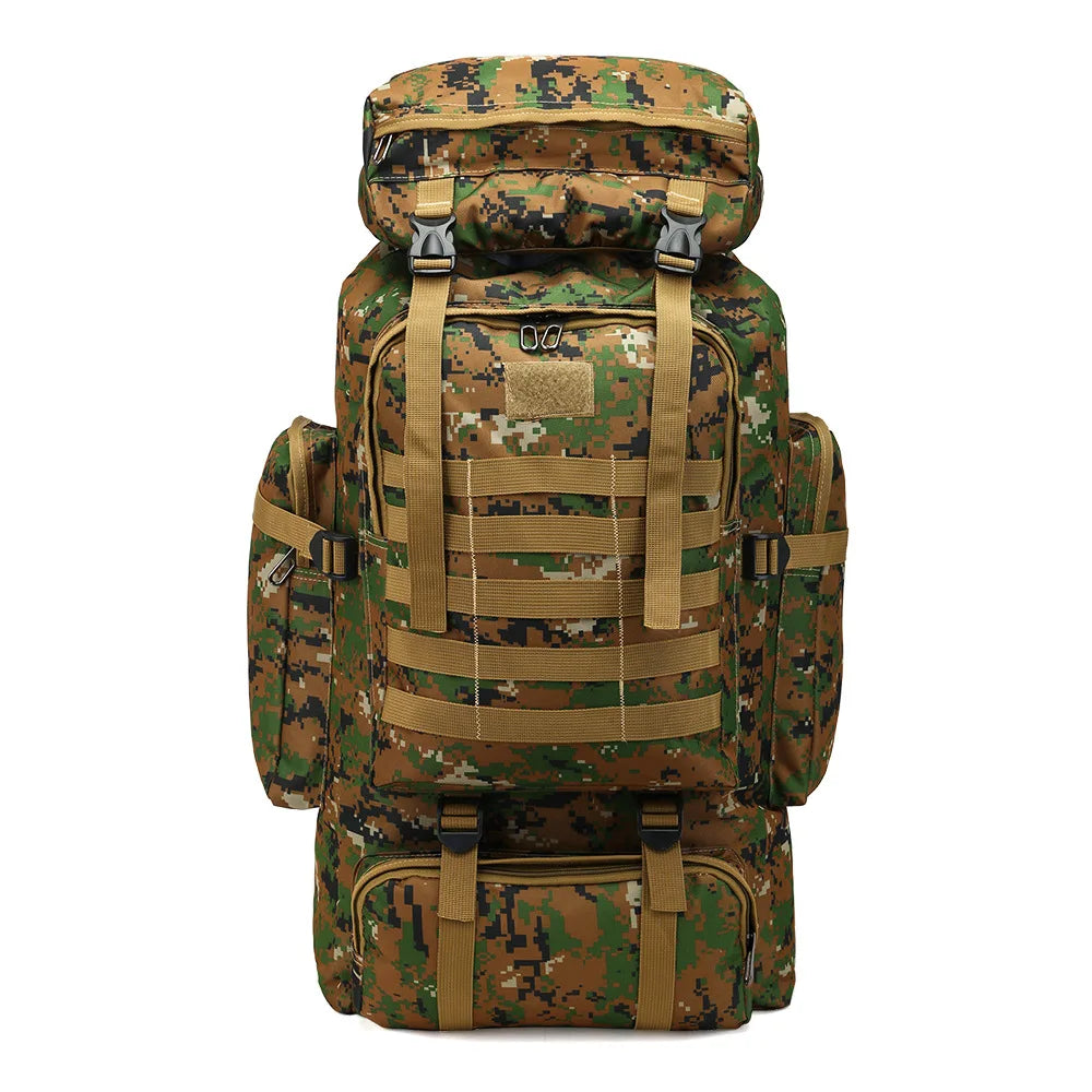 Backpack Men Large Capacity Waterproof Durable Double Shoulder Travel Backpack for Hiking