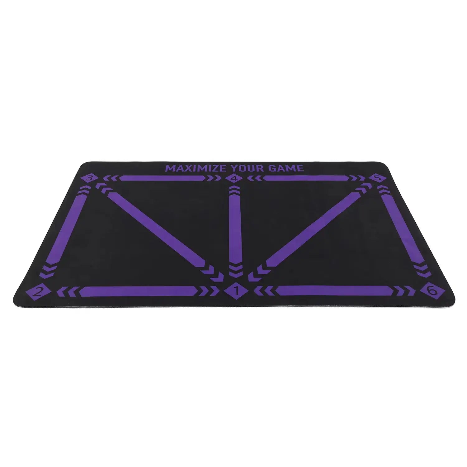 Soccer Ball Control Training Mat Stable Silent Rubber Base Digital Guidance Design Improve Ball Sense Daily Training