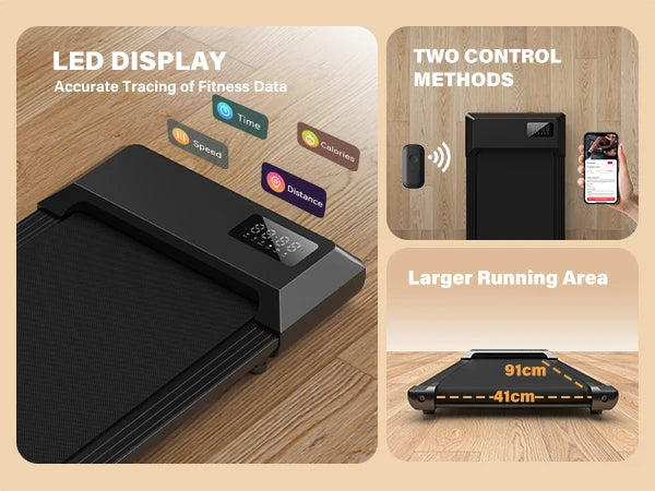 Walking Pad with LCD Digital Data Display