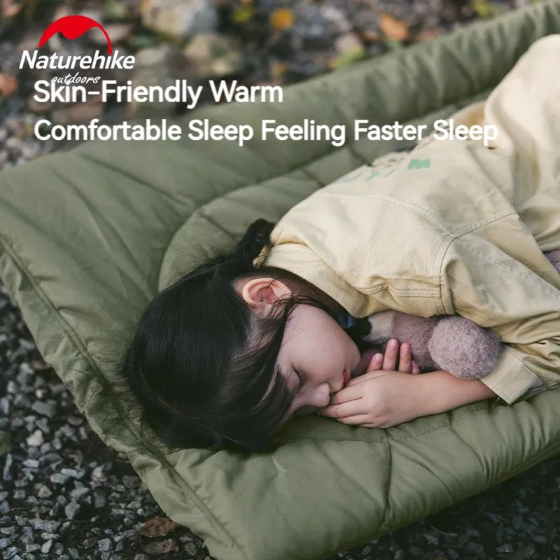 Sleeping Pad with Cotton Skin‑Velvet Surface, Outdoor Camping Bed, Portable Relax Design, Ultralight Camping Cot Mattress, Easy to Install