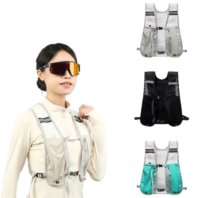 Lightweight Hiking/Running/Biking Vest With Phone Storage Pocket