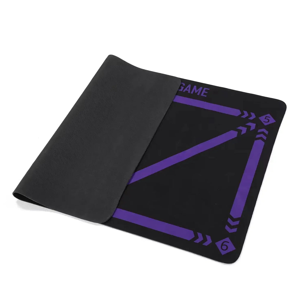 Soccer Ball Control Training Mat Stable Silent Rubber Base Digital Guidance Design Improve Ball Sense Daily Training