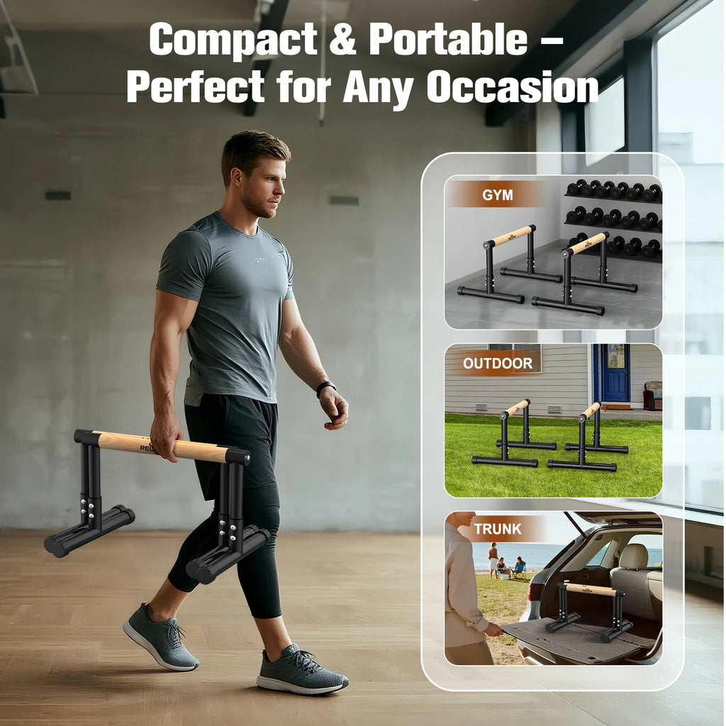 Dip Station Exercises Parallel Bars Heavy Duty Dip Stand Stable Gym Dip Bars