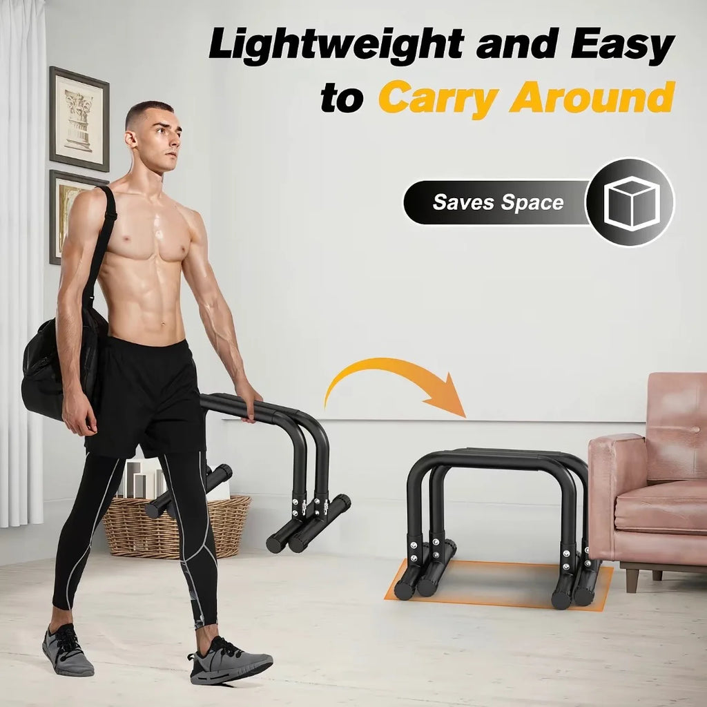 Dip Station Exercises Parallel Bars Heavy Duty Dip Stand Stable Gym Dip Bars