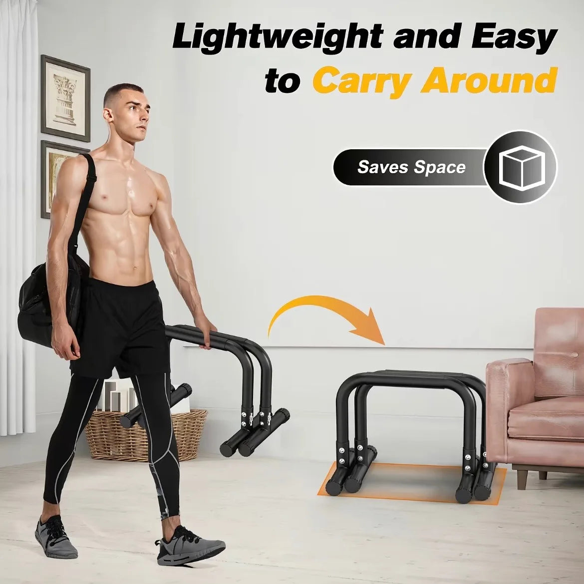 Dip Station Exercises Parallel Bars Heavy Duty Dip Stand Stable Gym Dip Bars