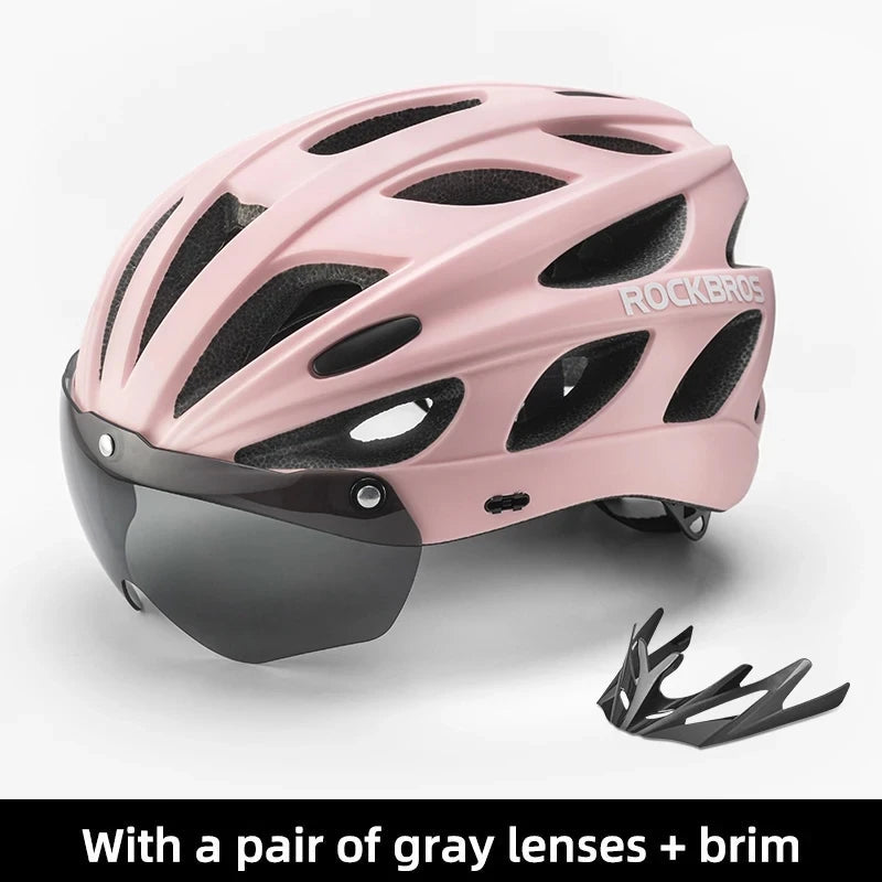 Bike Helmet EPS Integrally Molded Breathable Lightweight Cycling Safety Helmet for Men and Women MTB and Road Riding