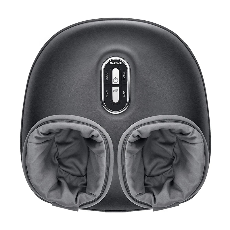 Foot Massager with Heat and Air Compression Shiatsu Kneading Roller for Muscle Relaxation and Stress Relief