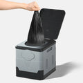 1 Roll 12pcs Camping Toilet Garbage Bag Disposable Biodegradable Bags for Eco Friendly Camping and Travel