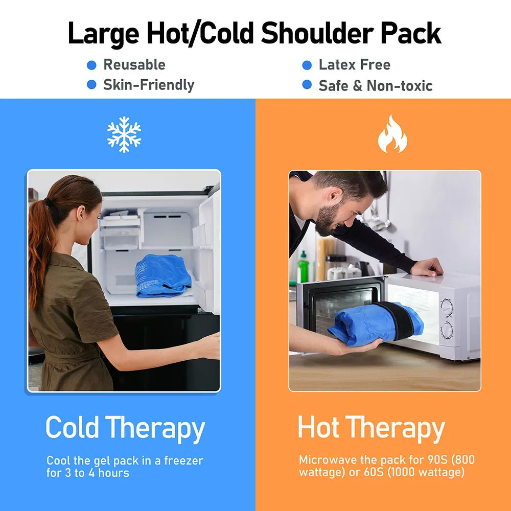 Hot/Cold Therapy Support Brace for Shoulder
