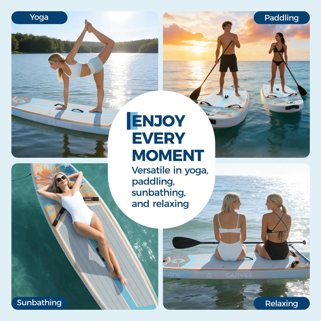 Inflatable Stand Up Paddle Board With Camera Mount