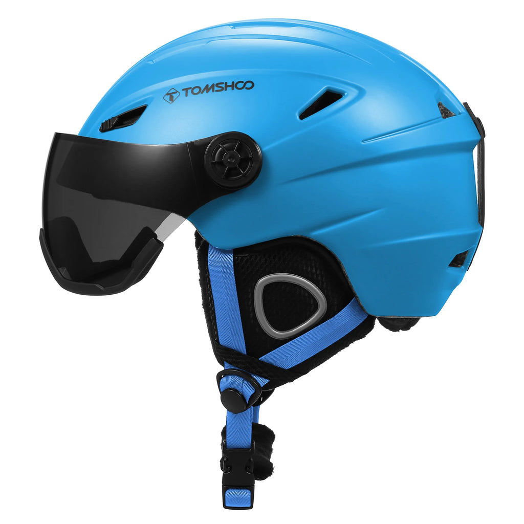 US Ski/Snowboard Helmet with Removable Liner and Ear Pads