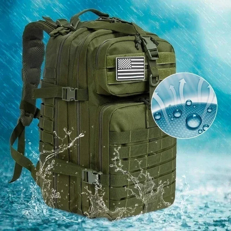30L/50L 1000D Nylon Waterproof Trekking Fishing Hunting Backpack Outdoor Rucksack Tactical Sports Camping Hiking