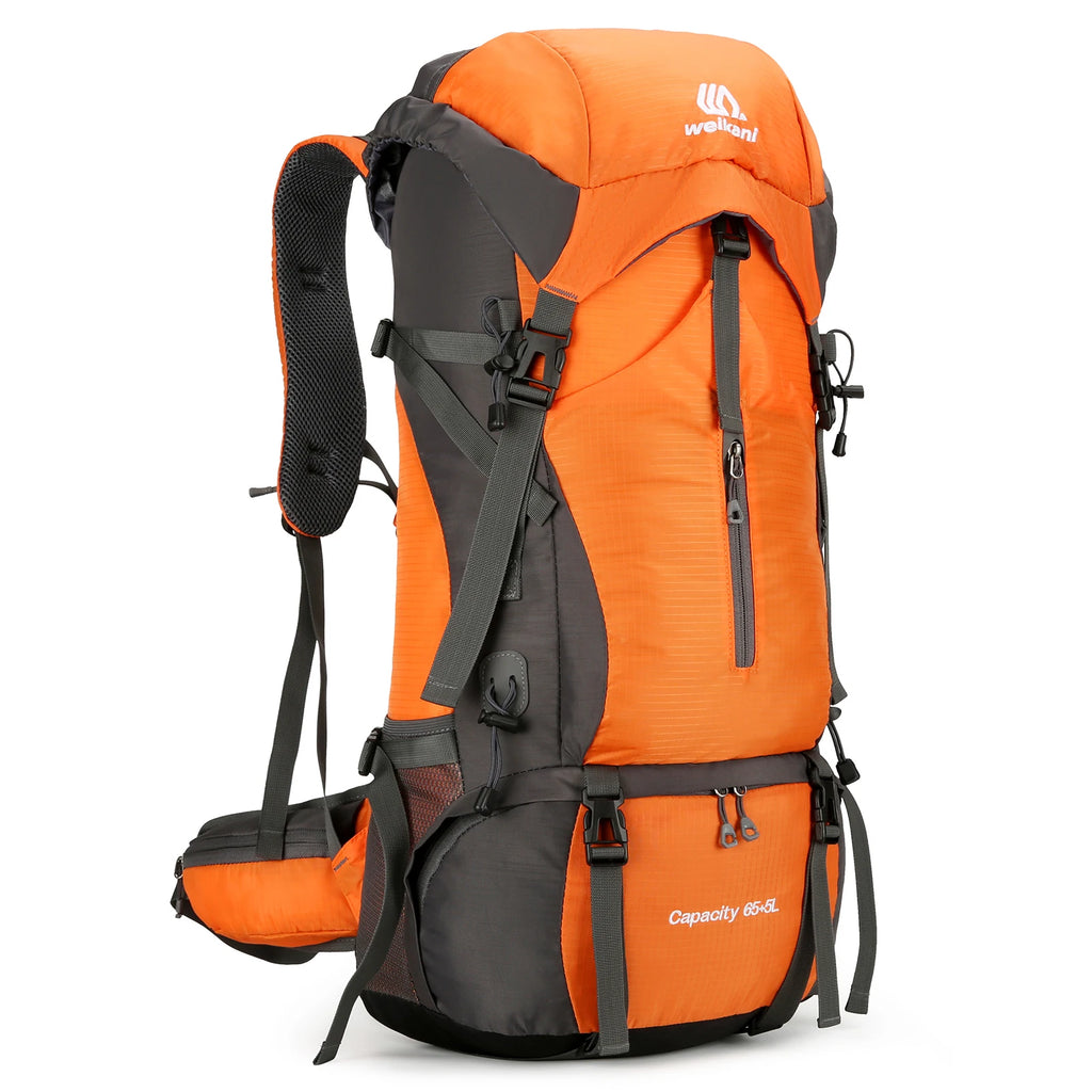 70L Hiking Backpack Camping Climbing Rucksack Travel Trekking Mountaineering Bag Outdoor Sports Waterproof Backpack