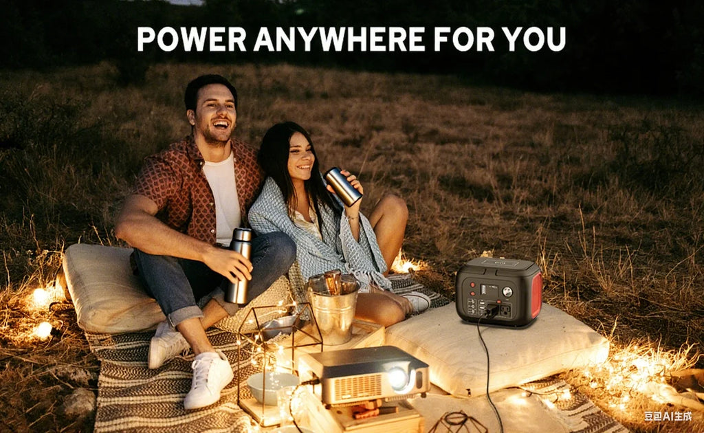 600W 300W 200W 120W Portable Power Station 110V AC Outlets Solar Generator Energy Storage Power Bank for Camping Travel RV Home