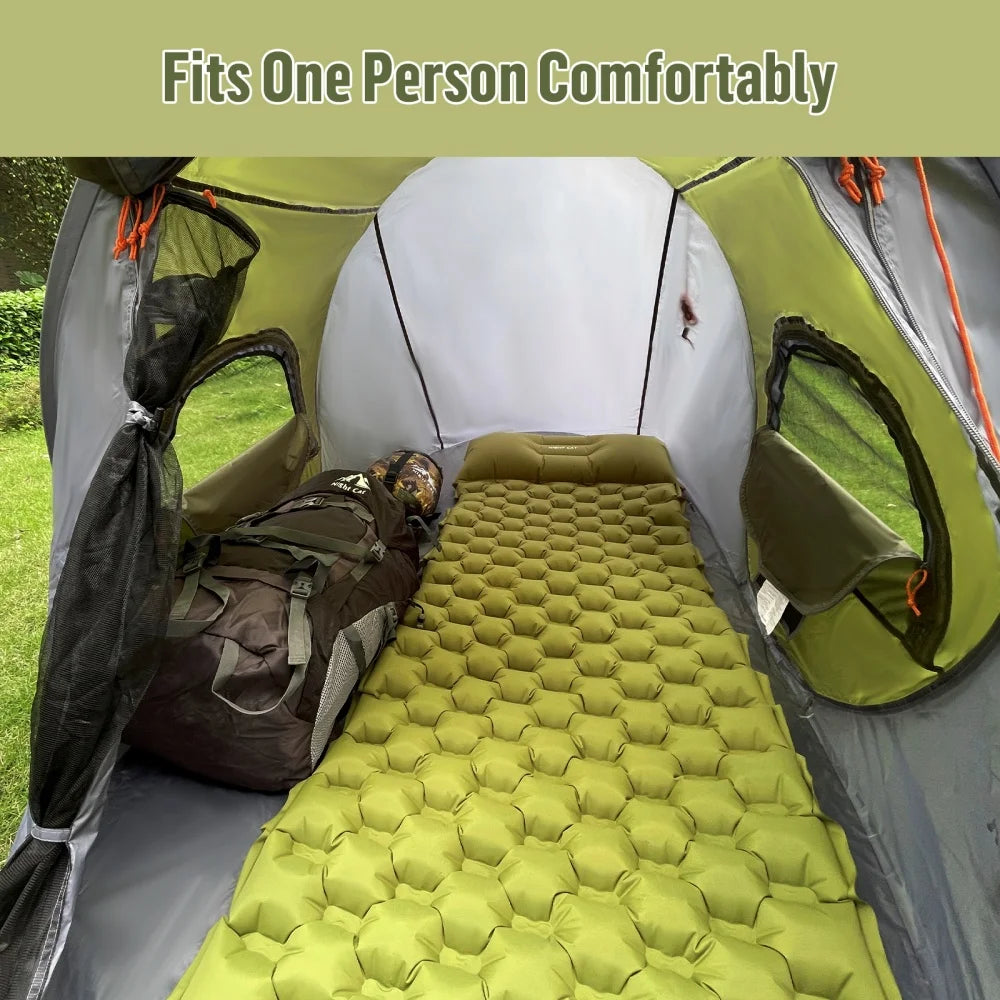 Night Cat Pop Up Camping Tent 1 Person Waterproof Instant Easy Setup Outdoor Tent for Camping Fishing Hiking Hunting