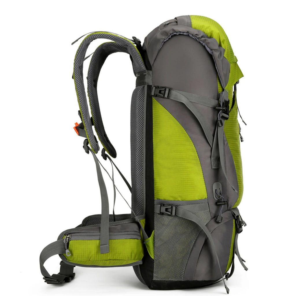 70L Hiking Backpack Camping Climbing Rucksack Travel Trekking Mountaineering Bag Outdoor Sports Waterproof Backpack