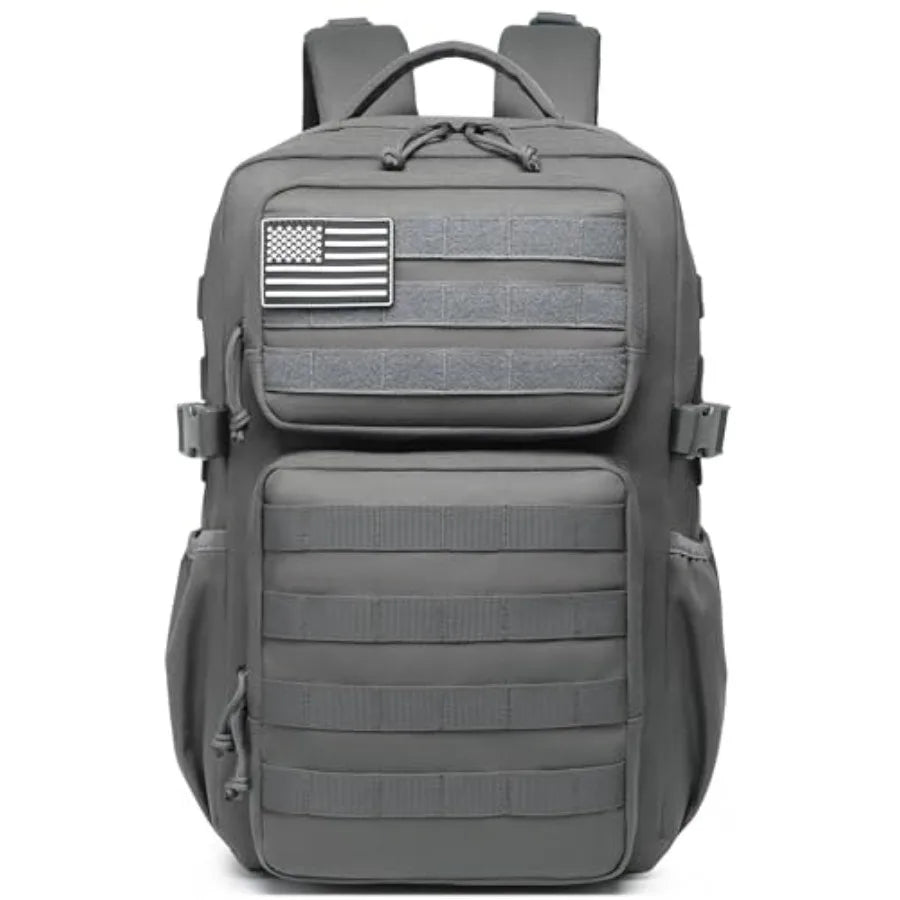 Military Tactical Backpack for Men Waterproof Daypack 3 Day Assault Pack Molle Bag with Water Bottle Holder