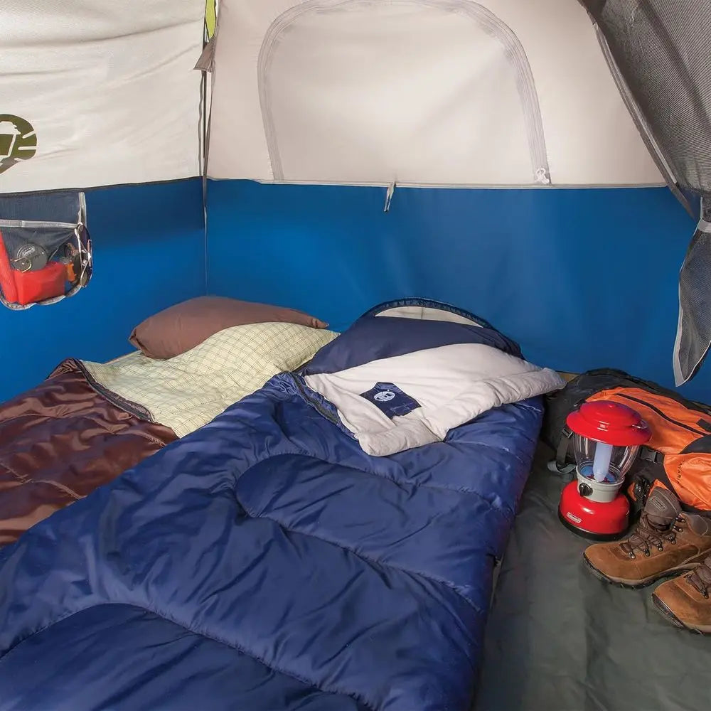 Adult 20°/30° Cool‑Weather Sleeping Bag with No‑Snag Zipper and Washable Cover, Ideal for Camping, Travel, and Outdoor Use