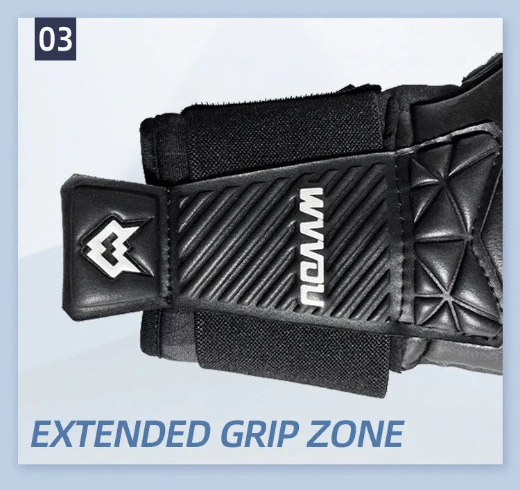 Soccer Goalie Gloves for Adults and Youth High Performance Goalkeeper Gloves with Five Detachable Finger Savers